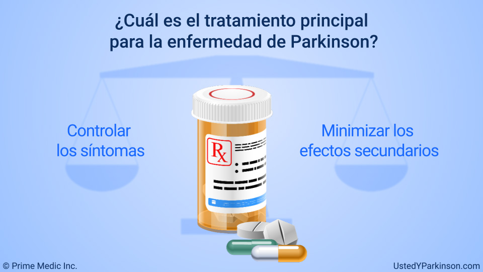 ¿Cuál es el tratamiento principal para la enfermedad de Parkinson?