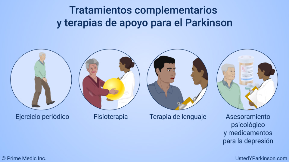 Tratamientos complementarios y terapias de apoyo para el Parkinson